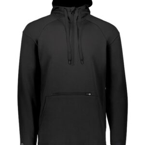 Holloway Men's Limitless Quarter-Zip Hooded Pullover