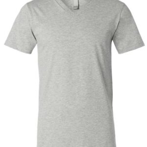 BELLA + CANVAS Unisex Heather CVC V-Neck Tee