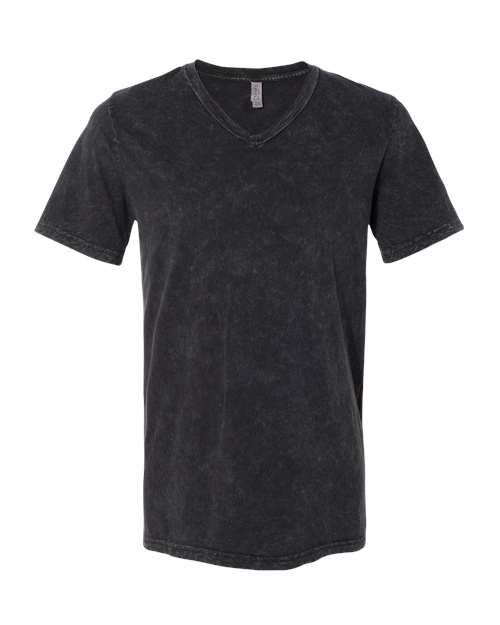 BELLA + CANVAS Unisex Textured Jersey V-Neck Tee - Image 4