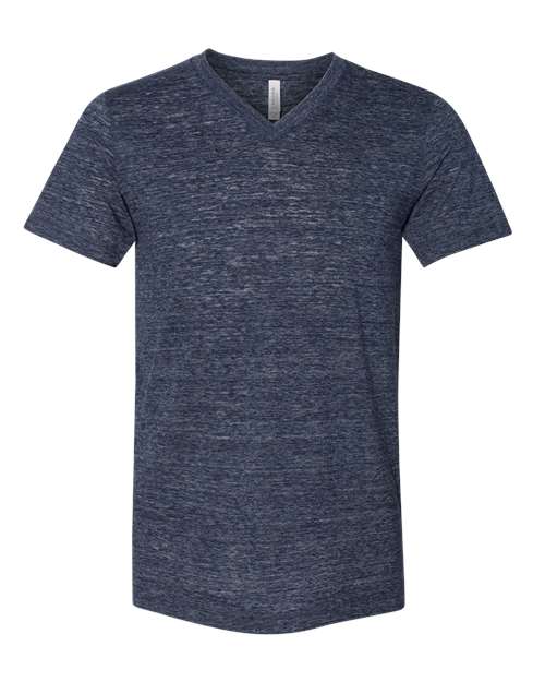 BELLA + CANVAS Unisex Textured Jersey V-Neck Tee - Image 11