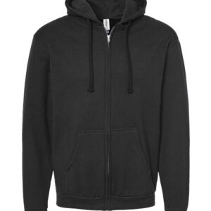 Tultex Unisex Full-Zip Hooded Sweatshirt