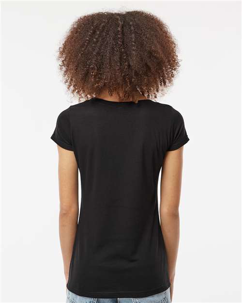 Tultex Women's Poly-Rich Scoop Neck T-Shirt - Image 7