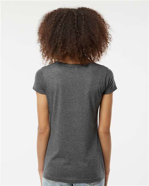 Tultex Women's Poly-Rich Scoop Neck T-Shirt - Image 13