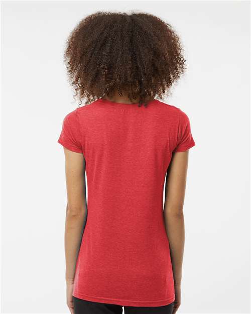 Tultex Women's Poly-Rich Scoop Neck T-Shirt - Image 26