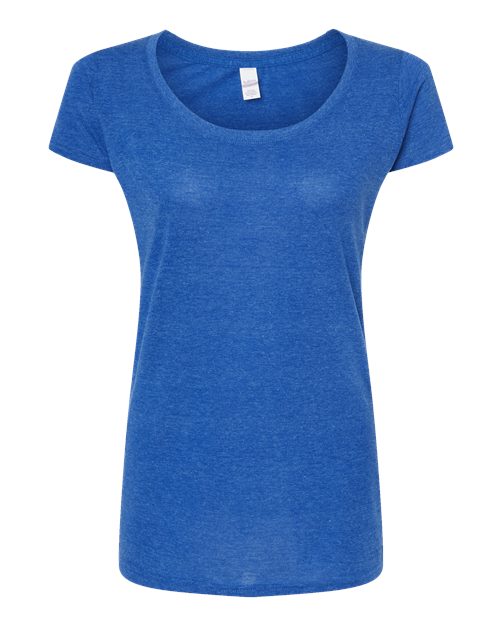 Tultex Women's Poly-Rich Scoop Neck T-Shirt - Image 27
