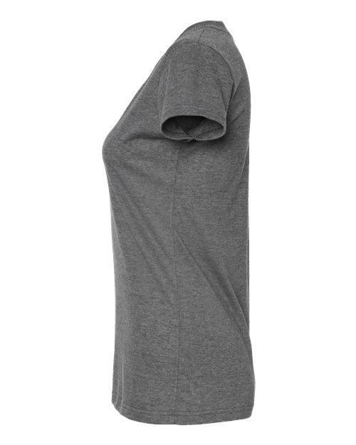Tultex Women's Poly-Rich V-Neck T-Shirt - Image 10