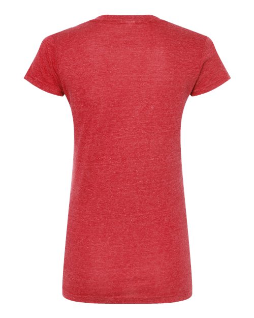 Tultex Women's Poly-Rich V-Neck T-Shirt - Image 22