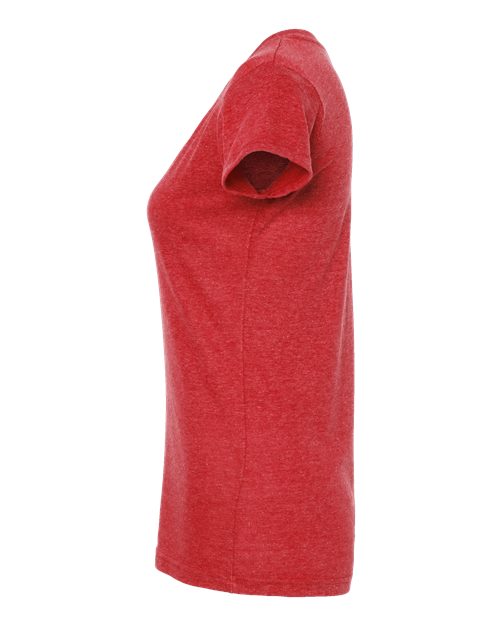 Tultex Women's Poly-Rich V-Neck T-Shirt - Image 23