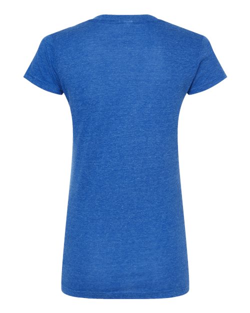 Tultex Women's Poly-Rich V-Neck T-Shirt - Image 28