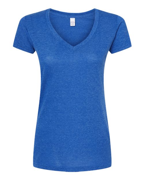 Tultex Women's Poly-Rich V-Neck T-Shirt - Image 27