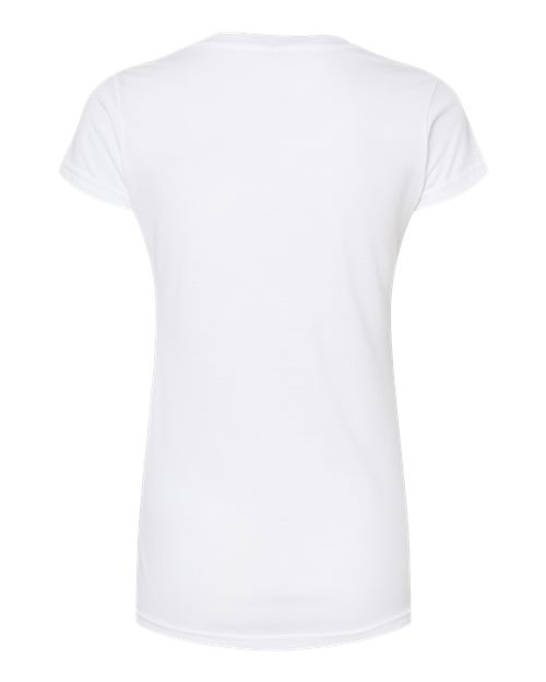 Tultex Women's Poly-Rich V-Neck T-Shirt - Image 35