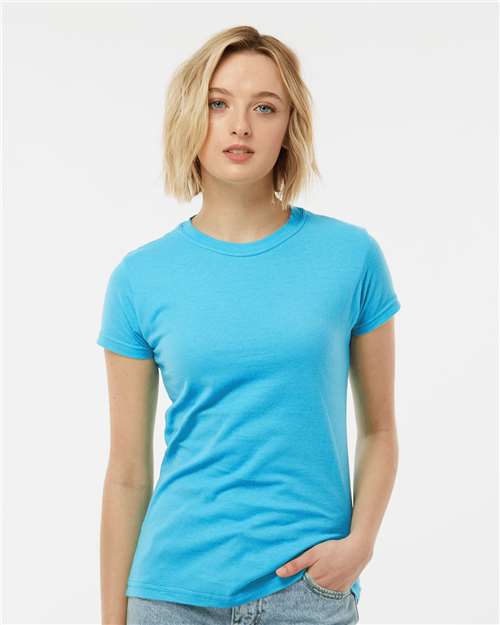 Tultex Women's Fine Jersey Slim Fit T-Shirt - Image 5