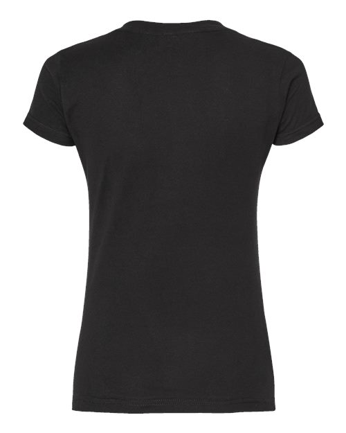 Tultex Women's Fine Jersey V-Neck T-Shirt - Image 9