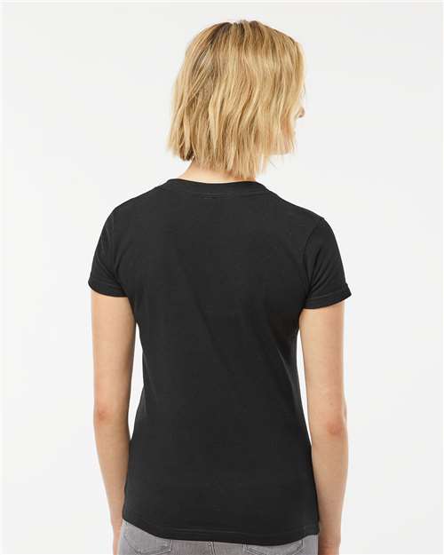 Tultex Women's Fine Jersey V-Neck T-Shirt - Image 13