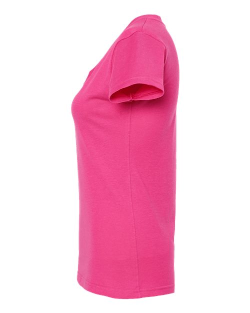 Tultex Women's Fine Jersey V-Neck T-Shirt - Image 22