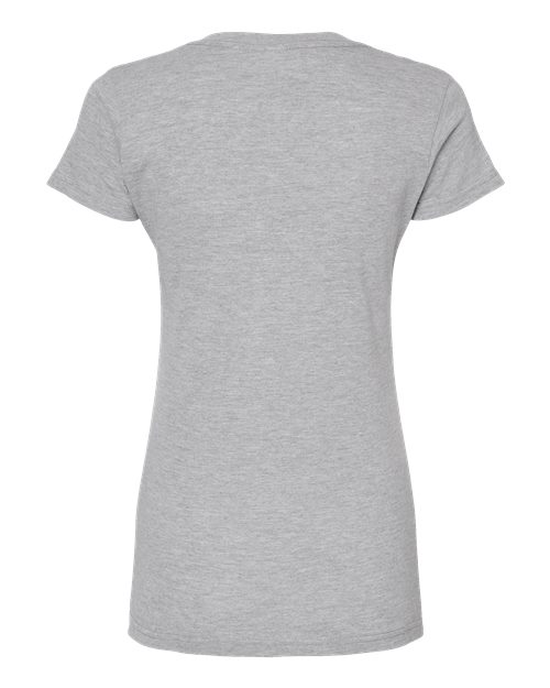 Tultex Women's Fine Jersey V-Neck T-Shirt - Image 27