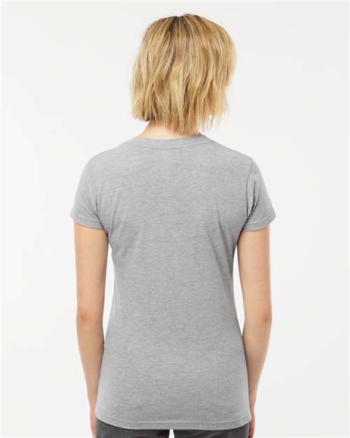 Tultex Women's Fine Jersey V-Neck T-Shirt - Image 31