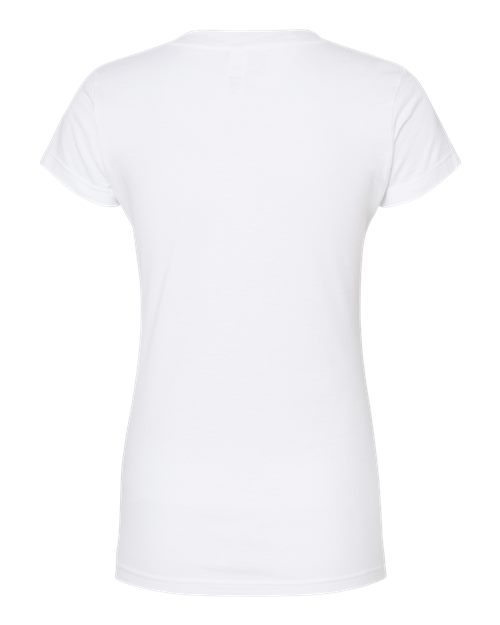 Tultex Women's Fine Jersey V-Neck T-Shirt - Image 75