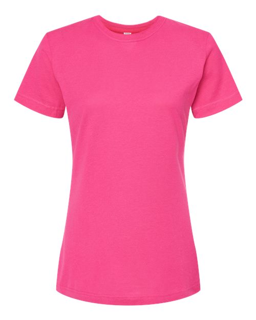 Tultex Women's Fine Jersey Classic Fit T-Shirt - Image 8