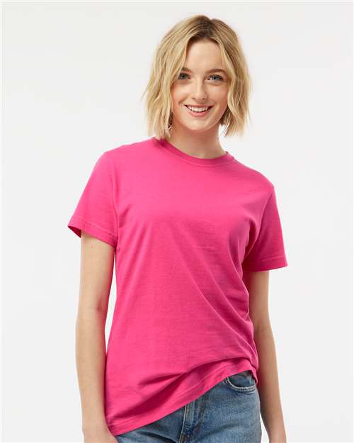 Tultex Women's Fine Jersey Classic Fit T-Shirt - Image 11
