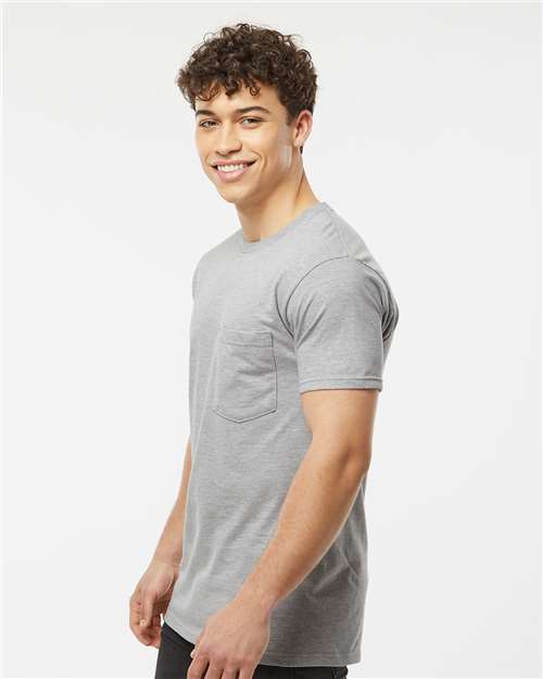 Tultex Unisex Heavyweight Jersey Pocket T-Shirt - Image 24
