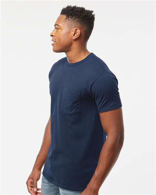 Tultex Unisex Heavyweight Jersey Pocket T-Shirt - Image 36