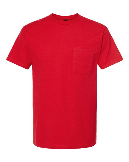 Tultex Unisex Heavyweight Jersey Pocket T-Shirt - Image 38