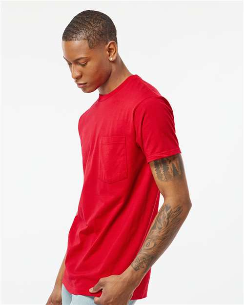 Tultex Unisex Heavyweight Jersey Pocket T-Shirt - Image 42