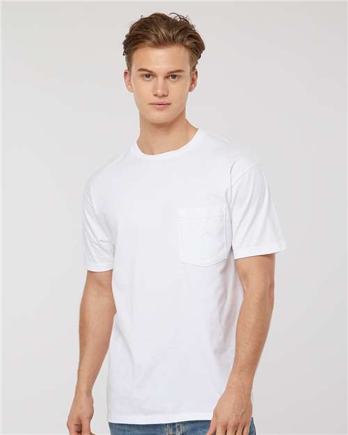 Tultex Unisex Heavyweight Jersey Pocket T-Shirt - Image 71
