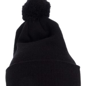 YP Classics Pom-Pom Cuffed Knit Beanie