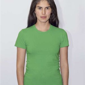 Los Angeles Apparel Women's USA-Made Fine Jersey T-Shirt