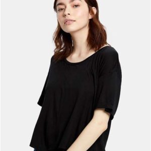 US Blanks Women's Boxy Open Neck Tee