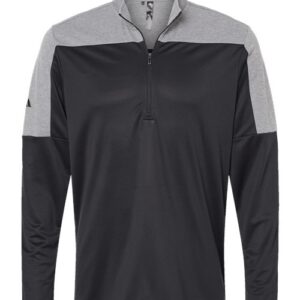 Adidas Men's Ultimate365 Lightweight Colorblocked Quarter-Zip Pullover
