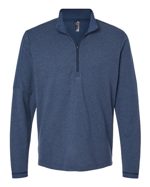 Adidas Men's 3-Stripes Quarter-Zip Sweater Pullover - Image 4