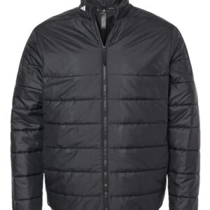 Adidas Men's 3-Stripes Puffer Full-Zip Jacket