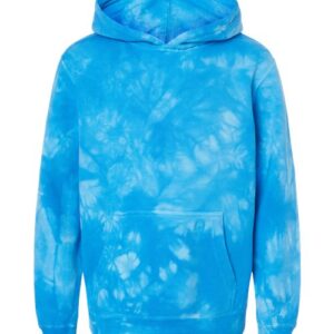 Independent Trading Co. Youth Midweight Tie-Dyed Hooded Sweatshirt