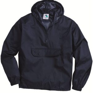 Augusta Sportswear Unisex Packable Half-Zip Hooded Pullover Jacket