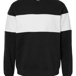 J. America Unisex Varsity Fleece Crewneck Sweatshirt