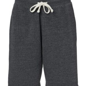 J. America Unisex Triblend Fleece Shorts