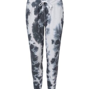J. America Unisex Tie-Dyed Fleece Joggers