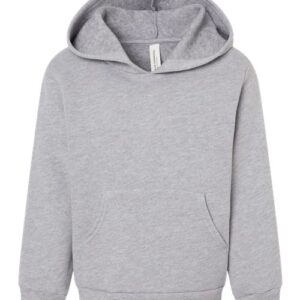 BELLA + CANVAS Toddler Sponge Fleece Pullover Hoodie Sweatshirt