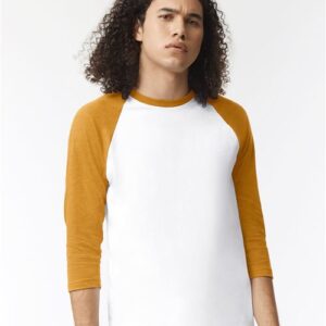 American Apparel 2003CVC - Unisex CVC Three-Quarter Sleeve Tee