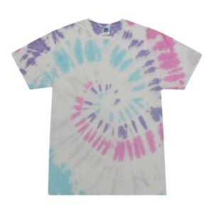 Colortone Unisex Multi-Color Tie-Dyed T-Shirt