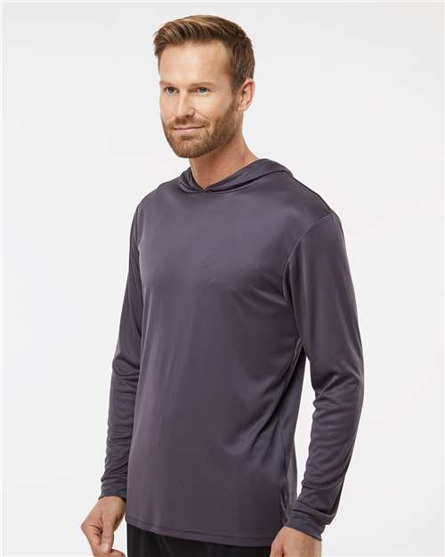 Paragon Unisex Bahama Performance Hooded Long Sleeve T-Shirt - Image 36