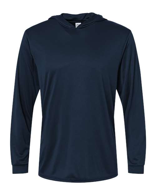 Paragon Unisex Bahama Performance Hooded Long Sleeve T-Shirt - Image 56
