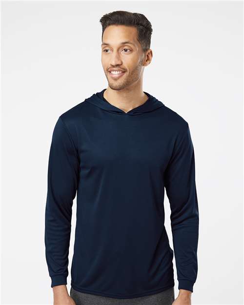 Paragon Unisex Bahama Performance Hooded Long Sleeve T-Shirt - Image 59