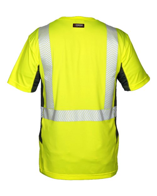 Kishigo Unisex Premium Black Series® Cool Touch Class 2 T-Shirt - Image 3