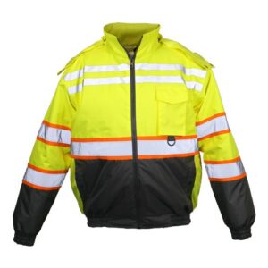 Kishigo Unisex Economy Contrast Class 3 Bomber Jacket