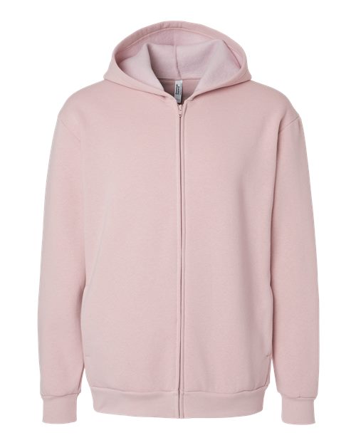 American Apparel Unisex ReFlex Fleece Full-Zip Hoodie Sweatshirt - Image 3