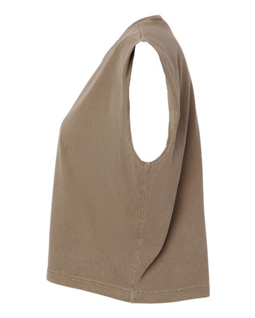 American Apparel Women's Heavyweight Cotton Garment-Dyed Muscle Tee - Image 16